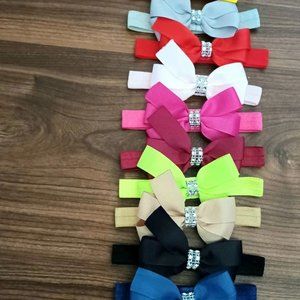 Pinwheel Bow Headbands Baby Headbands Baby Headbands With Bows 0-3MTHS